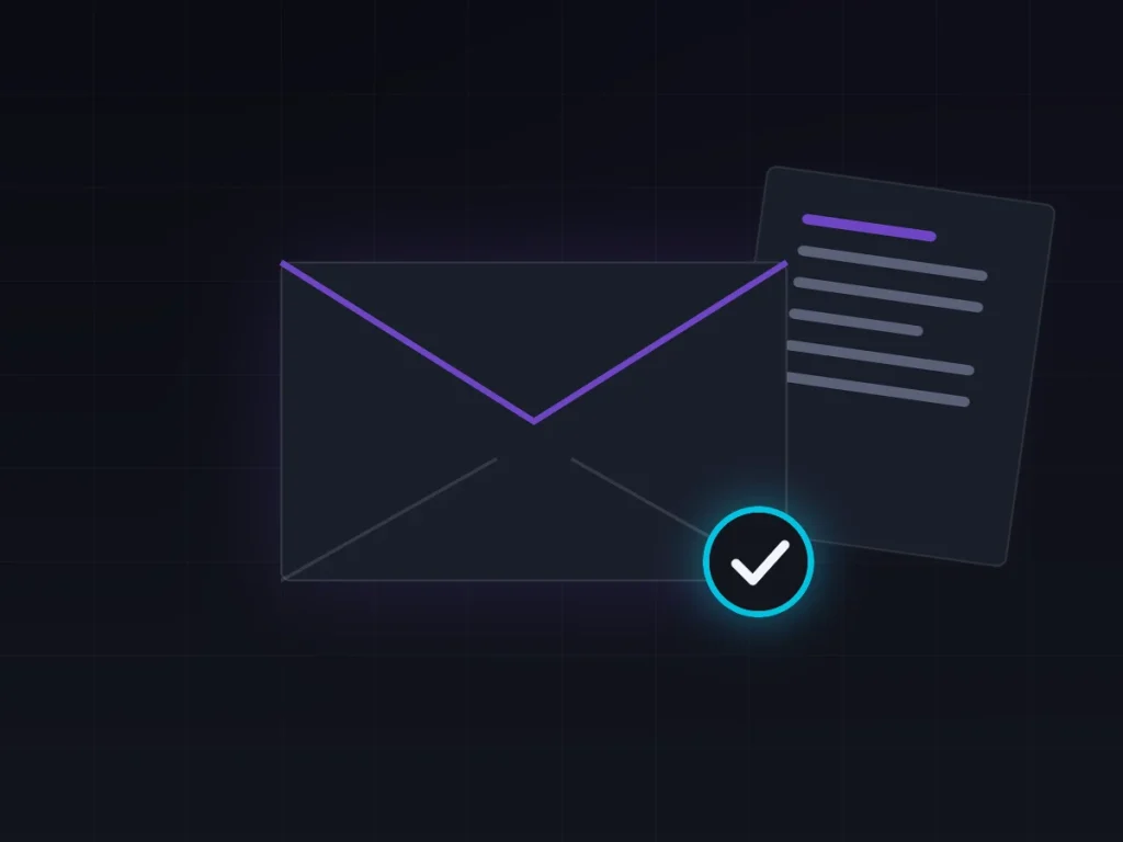 Illustration of a sealed letter and disclosure documents representing an HMRC crypto voluntary disclosure